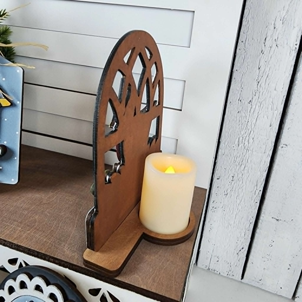 Cardinal Cloche Tea Light Holder DIY Kit — Always