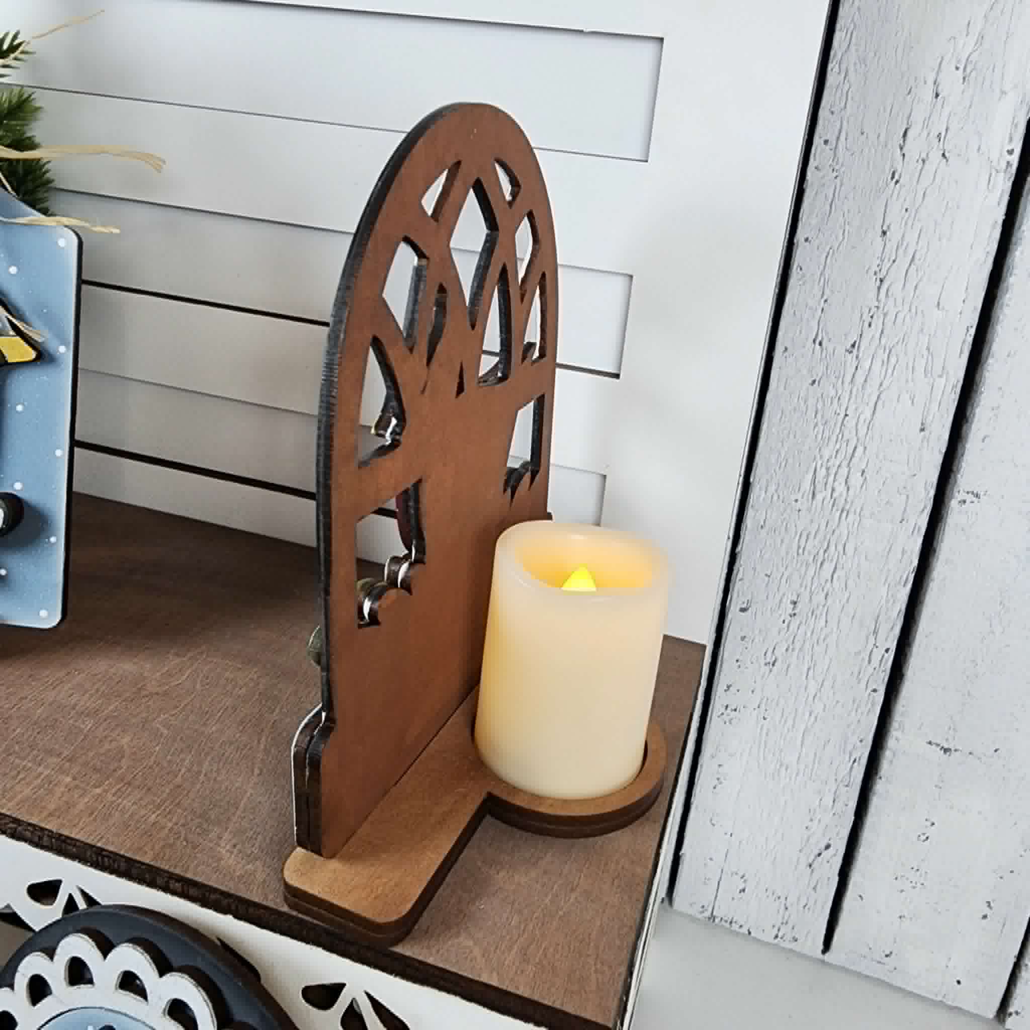 Cardinal Cloche Tea Light Holder DIY Kit — Always
