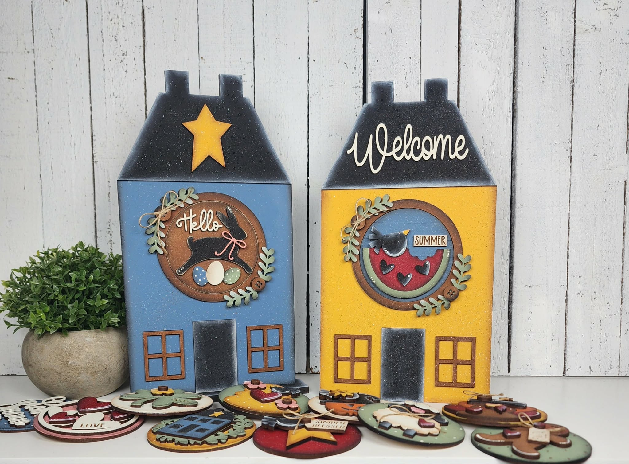 Saltbox Welcome House DIY Kit