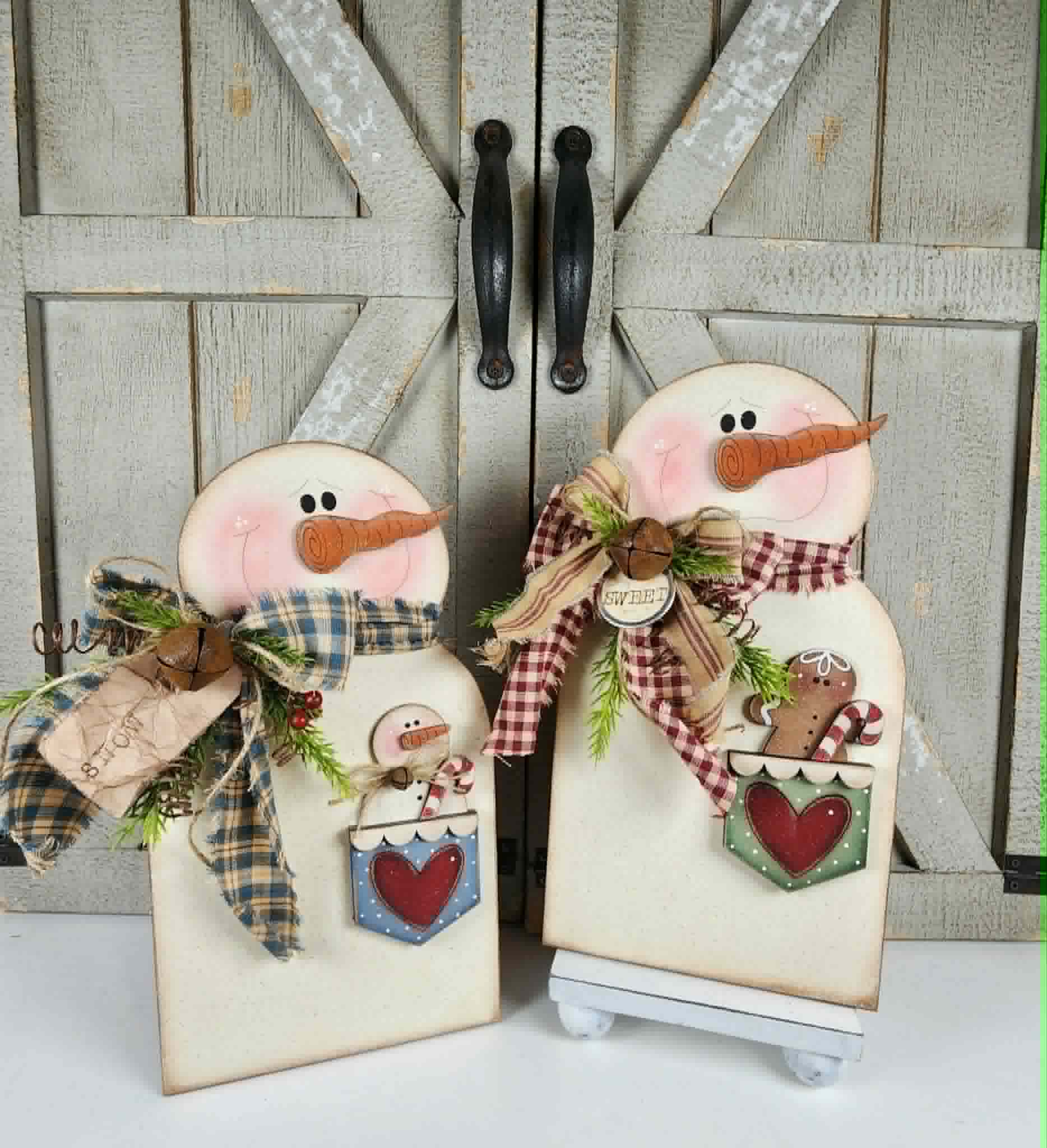 Sweet Snowman Shelf Sitter DIY Kit