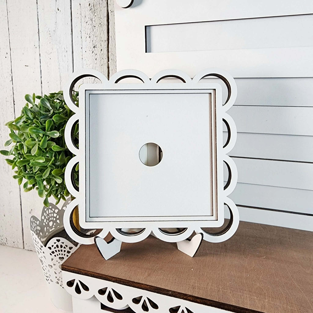 Scallop Lace Frame DIY Kit