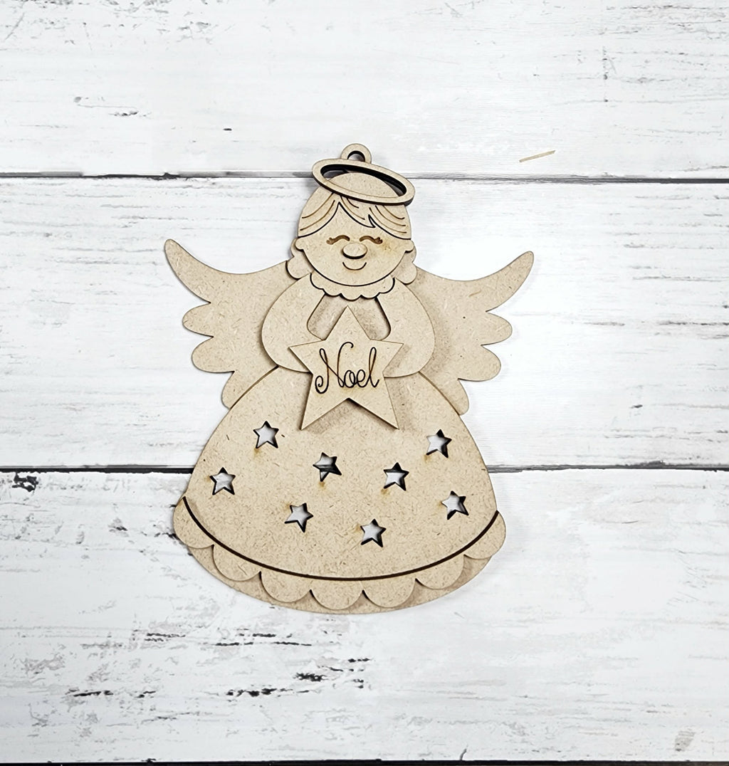 Angel Ornament Set DIY Kit — Set of 3 Plus Bonus Angel