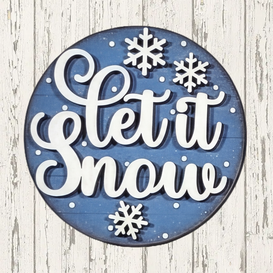 Seasonal 3" Round DIY Kit