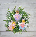 Angel Ornament Set DIY Kit — Set of 3 Plus Bonus Angel