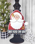 Prim Santa Door Hanger DIY Kit