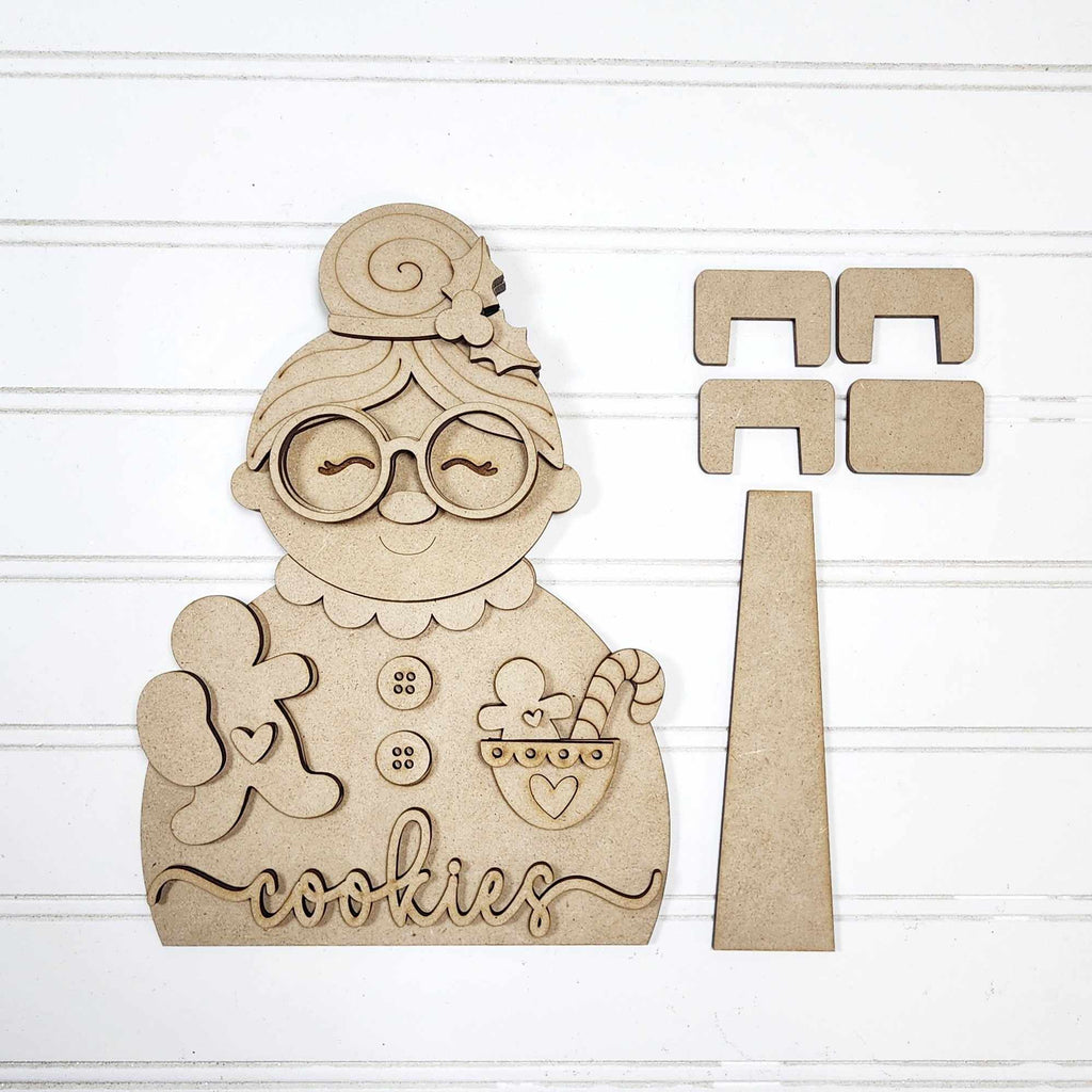 Mrs. Claus Home Accent Set DIY Kit