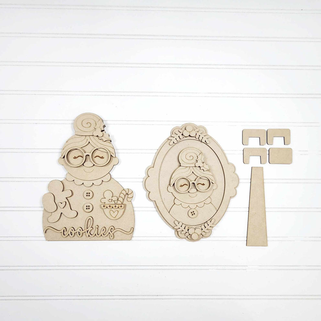 Mrs. Claus Home Accent Set DIY Kit