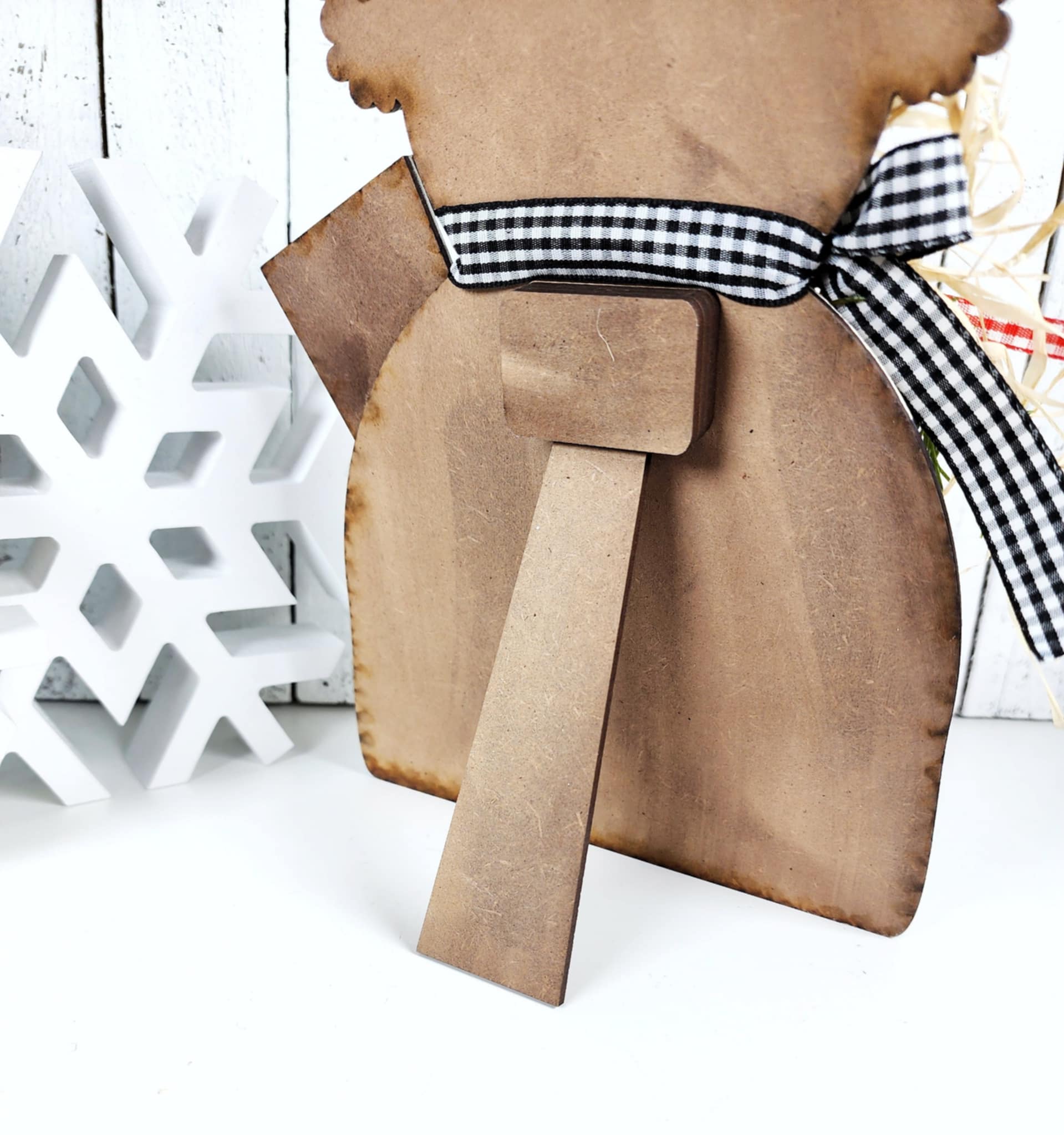 Prim Snowman Shelf Sitter DIY Kit — Brrr Winter Snowman