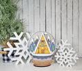 Ski Lodge Snow Globe Lighted Home Accent DIY Kit — A Cozy Mountain Christmas