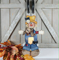 Fall Scarecrow Tea Light Holder Shelf Sitter DIY Kit