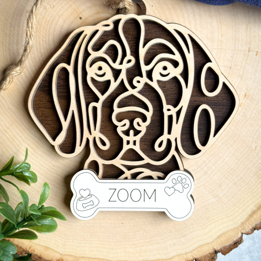 Bluetick Coonhound Ornament