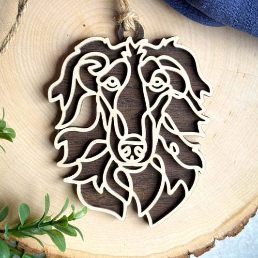 Borzoi Ornament
