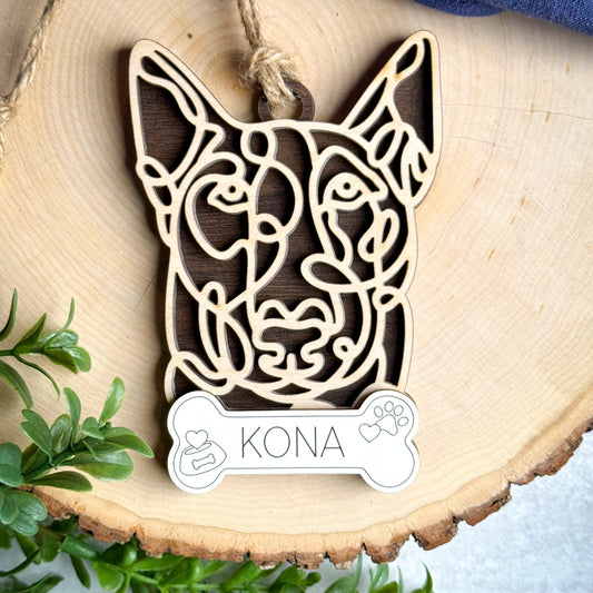 Bull Terrier Ornament