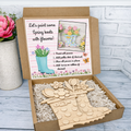 Seasonal Twig DIY Project Box — March · Rainboots