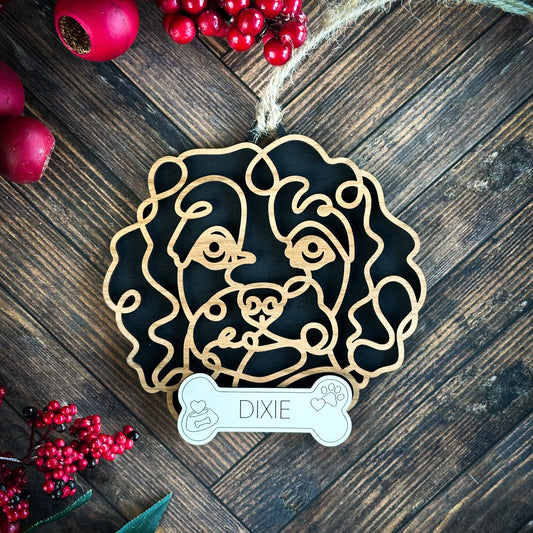 Cavachon Ornament
