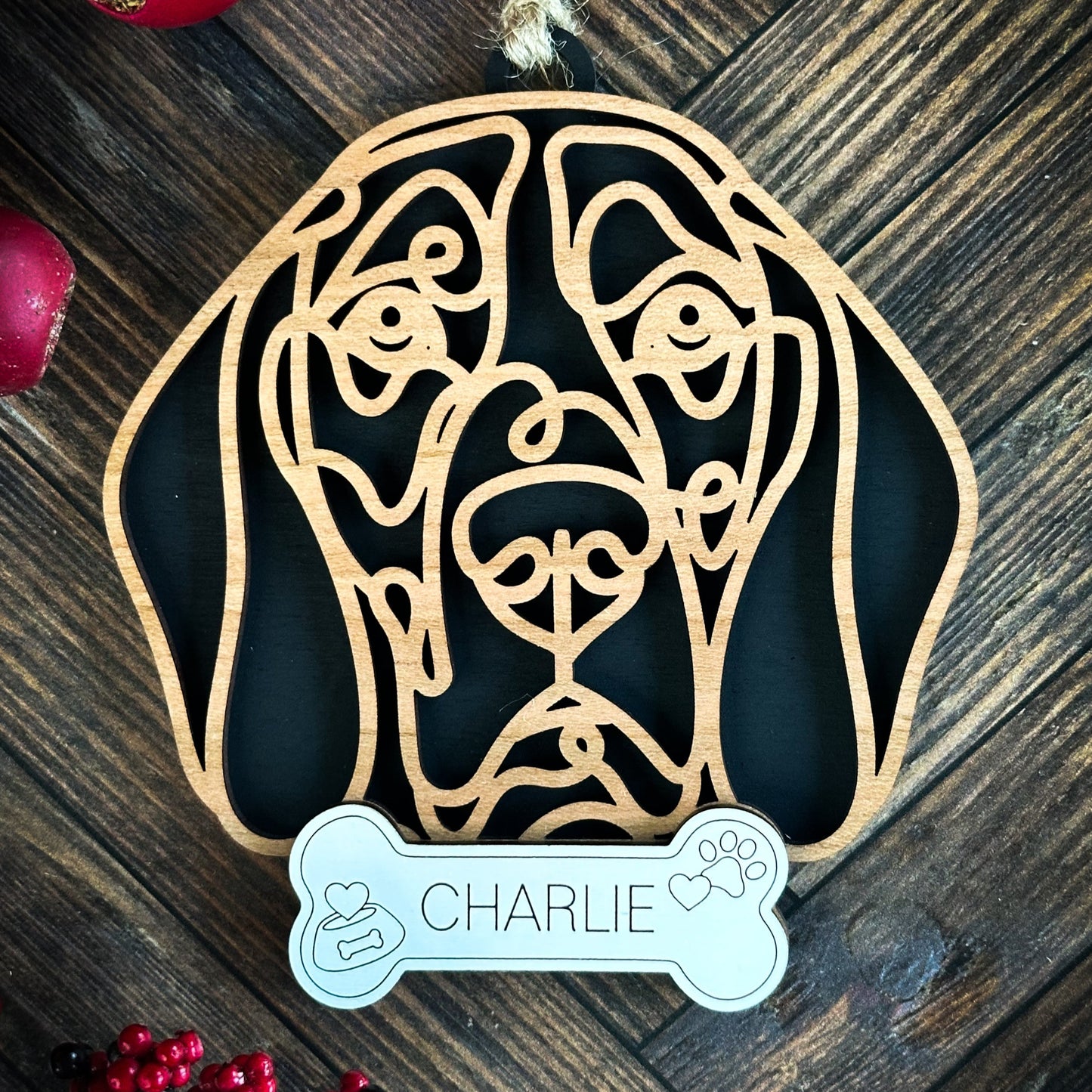 Coonhound Ornament