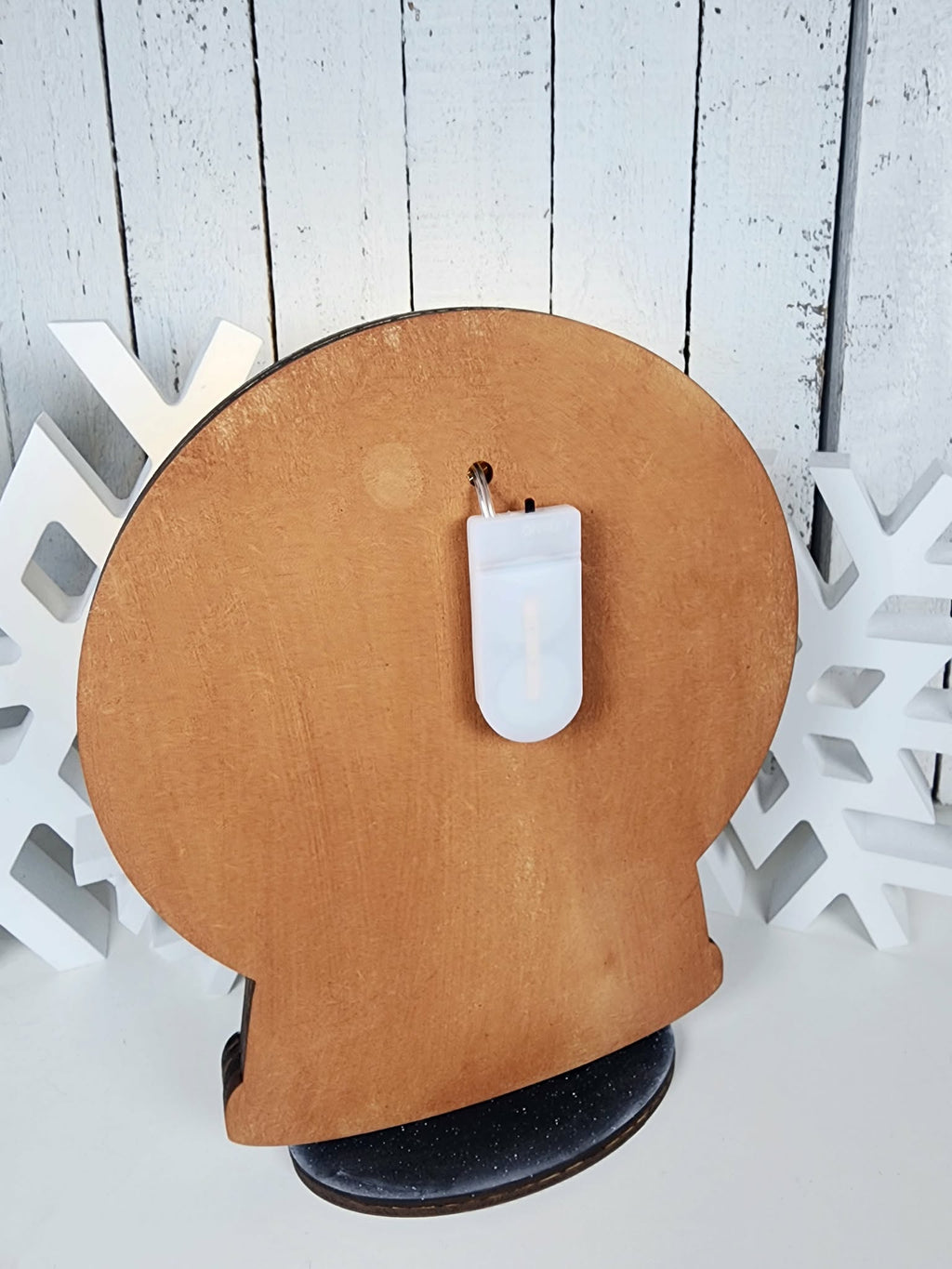 Nutcracker Snow Globe Lighted Shelf Sitter DIY Kit — Tis the Season
