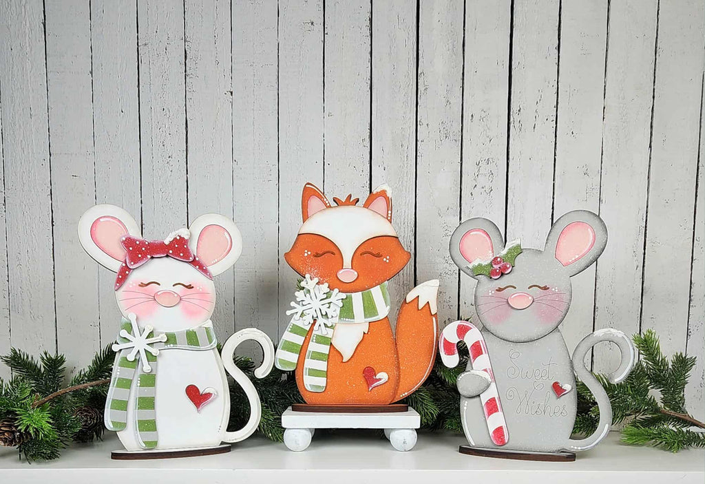Forest Friends Shelf Sitter DIY Kits
