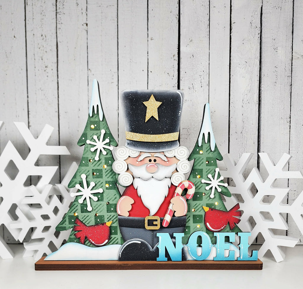Nutcracker Noel Lighted Home Accent DIY Kit