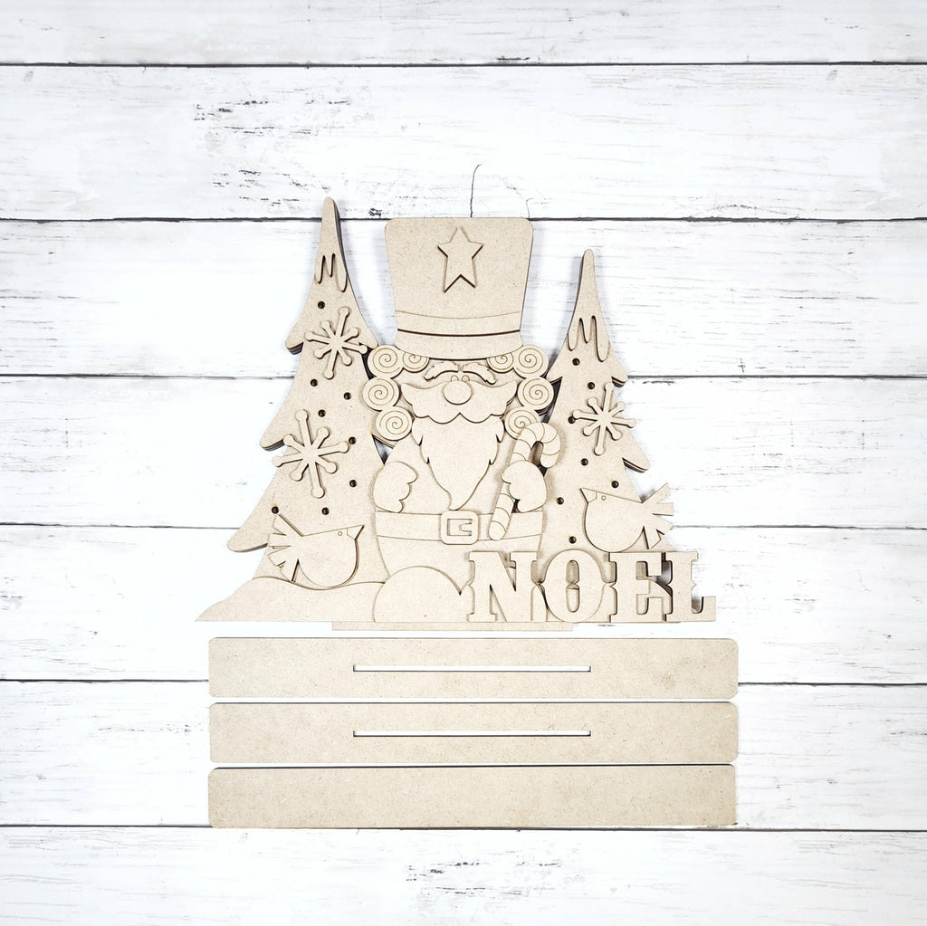 Nutcracker Noel Lighted Home Accent DIY Kit