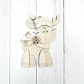 Christmas Moose Ornament DIY Kits