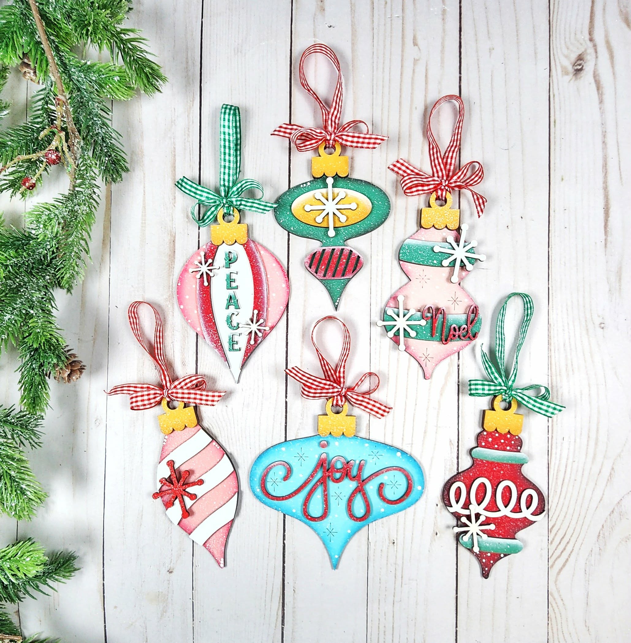 Vintage Ornament Set DIY Kit