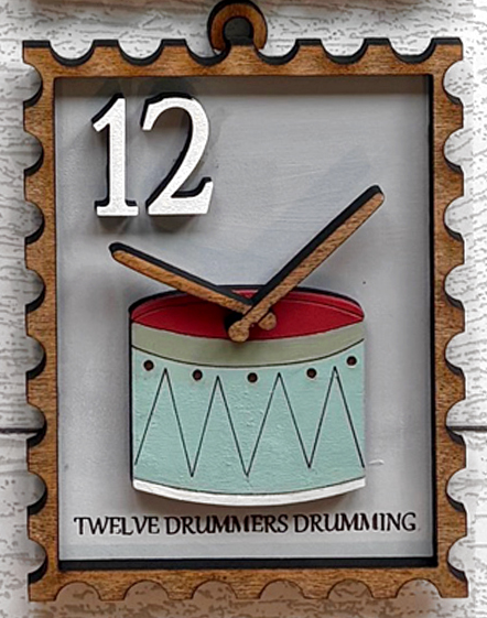 12 Days of Christmas — Stamp Ornament Collector's Set (Set of 12)
