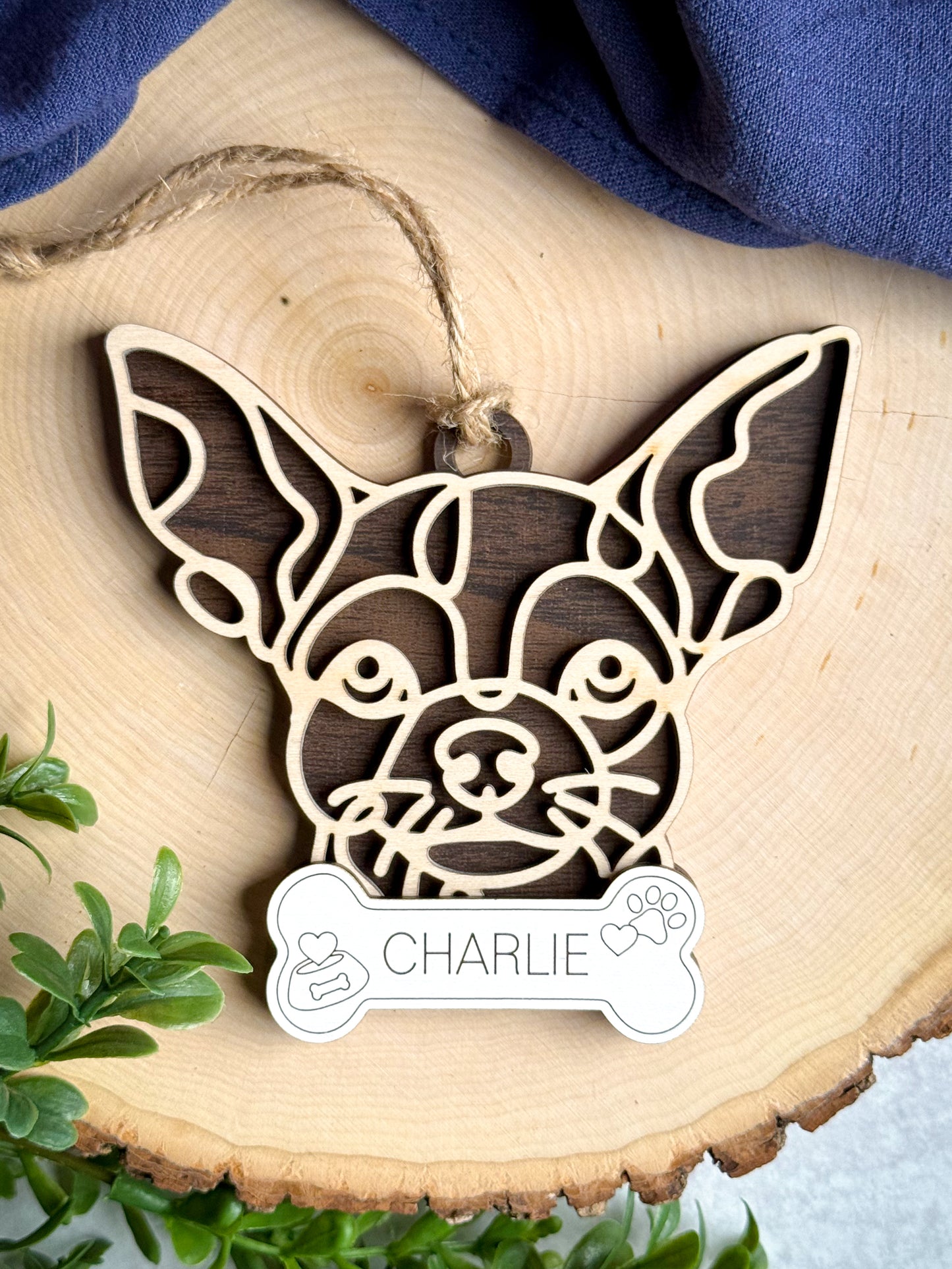 Chihuahua Ornament