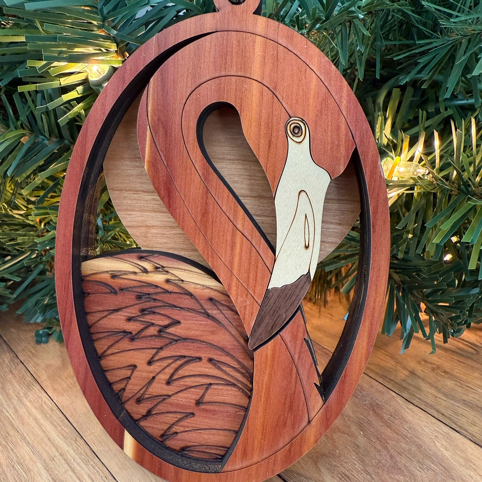 Flamingo Showstopper Ornament