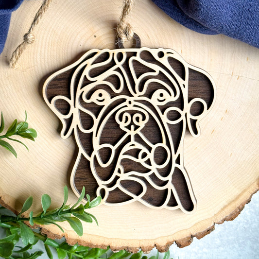 French Mastiff Ornament