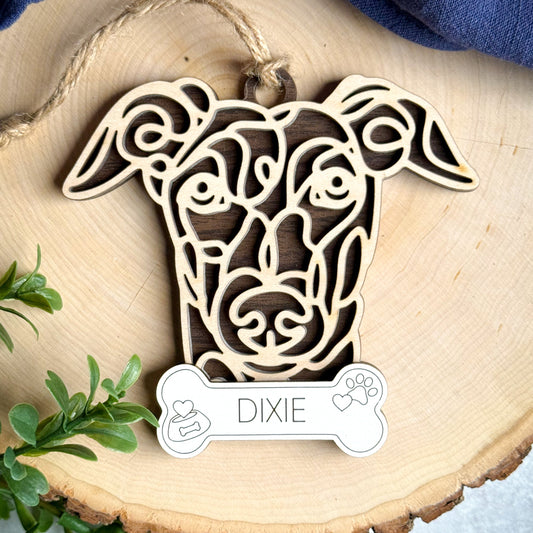Greyhound Ornament