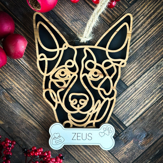 Heeler Ornament