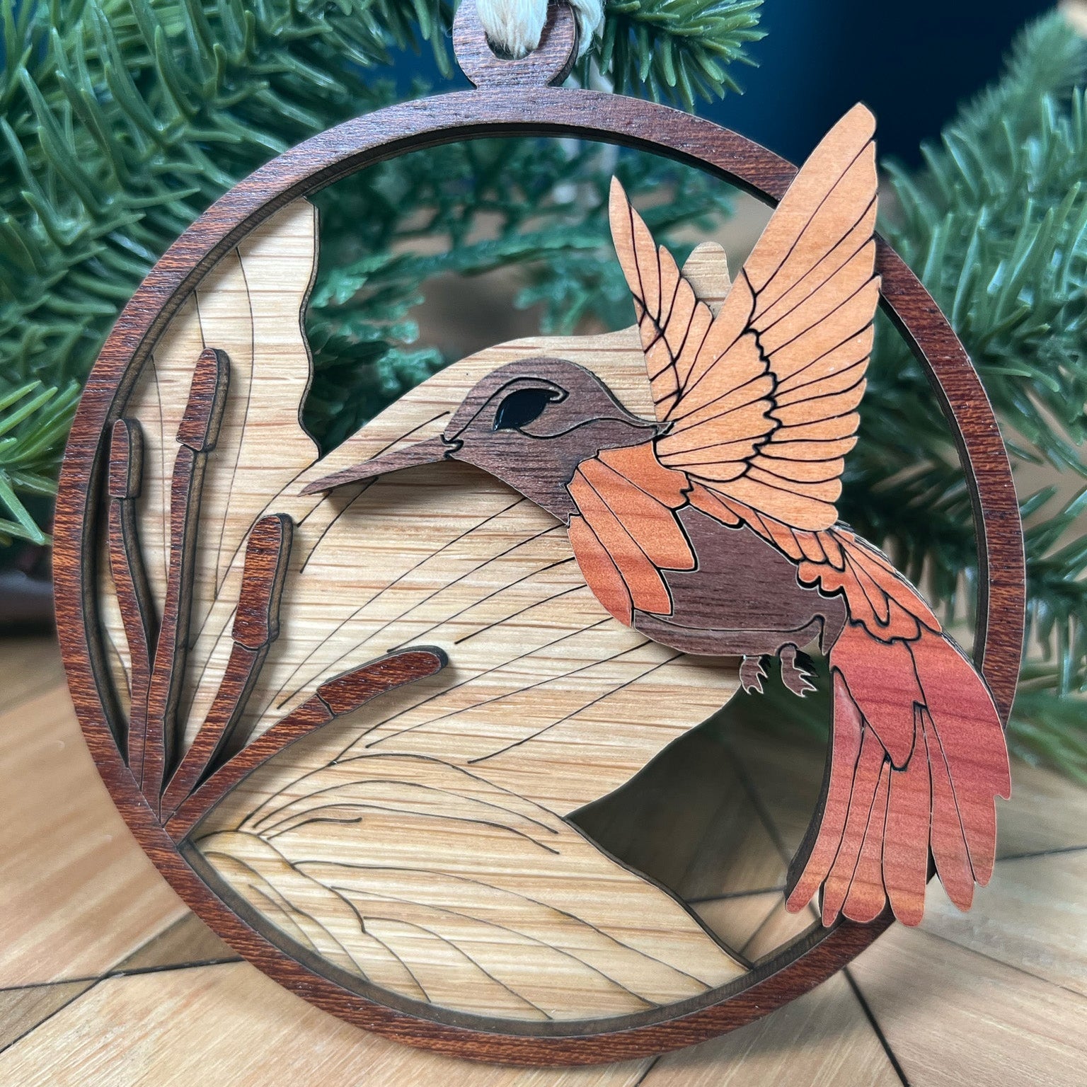Hummingbird Showstopper Ornament
