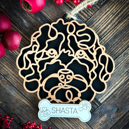 Labradoodle Ornament