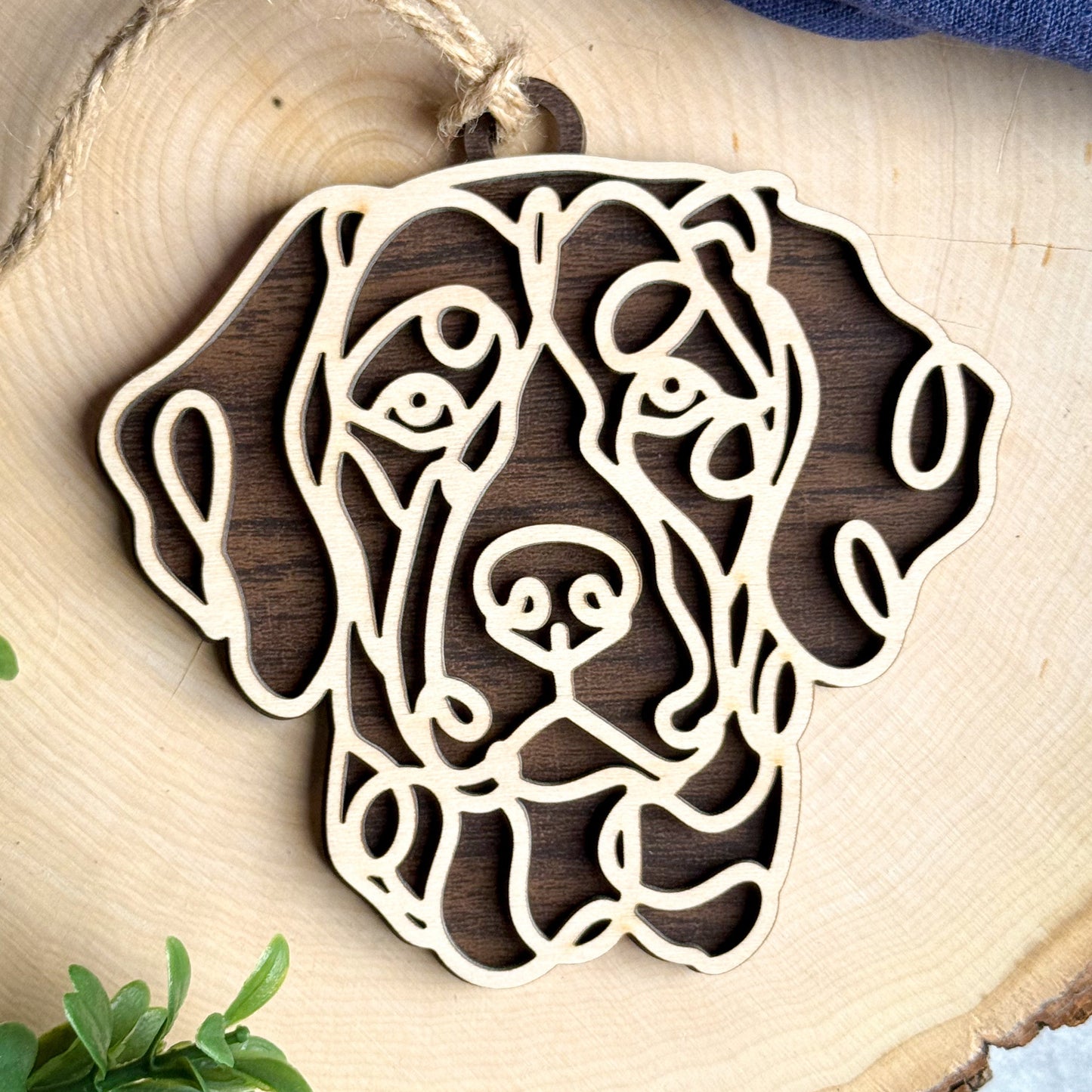 Mountain Cur Ornament