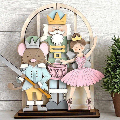 Insert for Arched Doorway interchangeable with Nutcracker, Mouse King and Ballerina