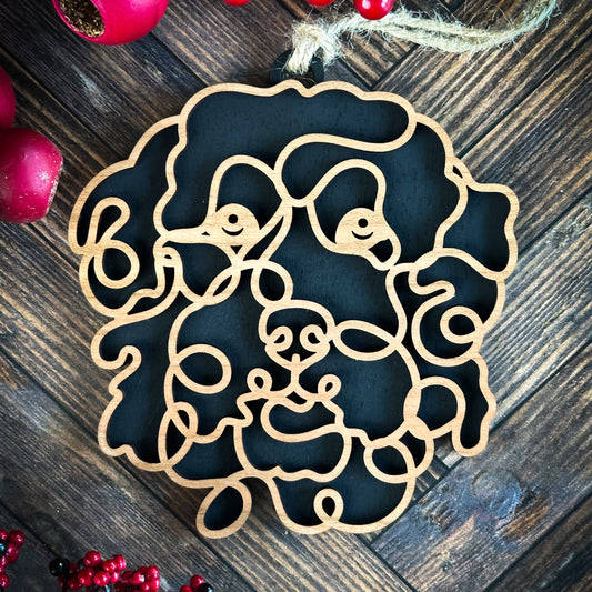 Old English Sheepdog Ornament