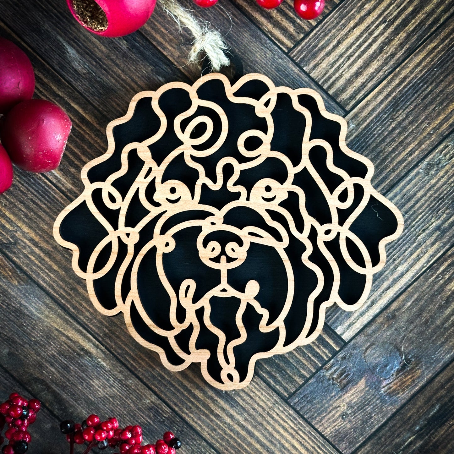 Portuguese Water Dog Ornament