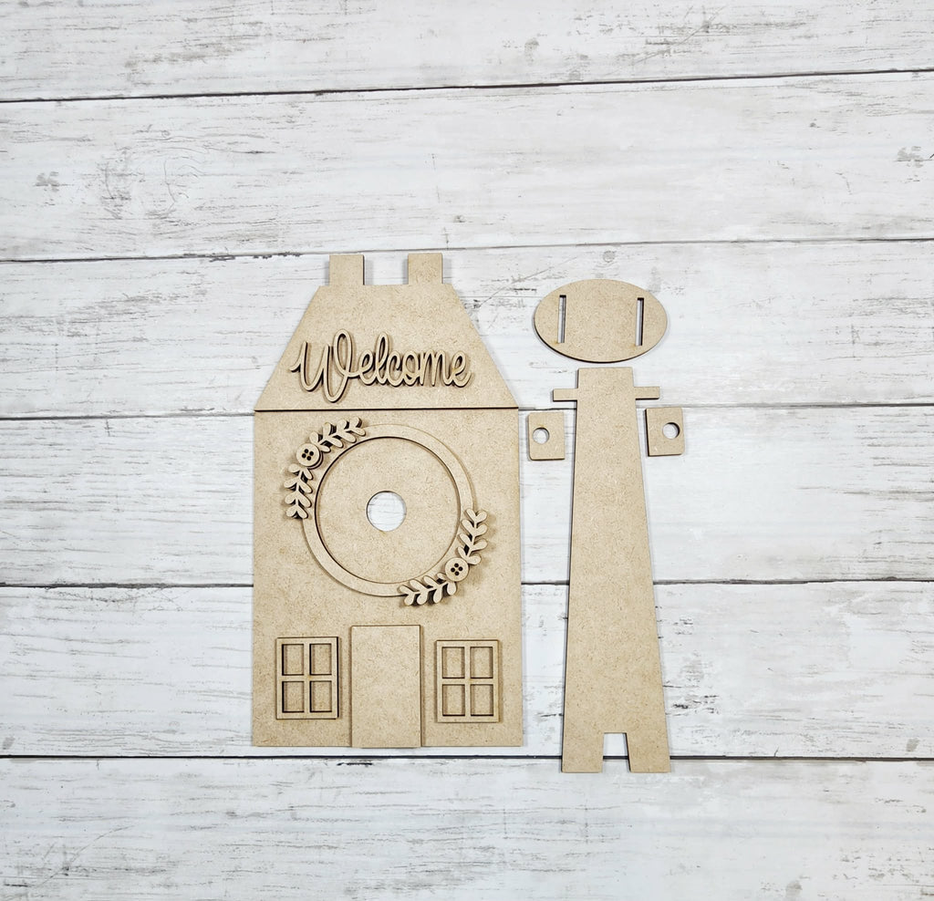 Saltbox Welcome House DIY Kit
