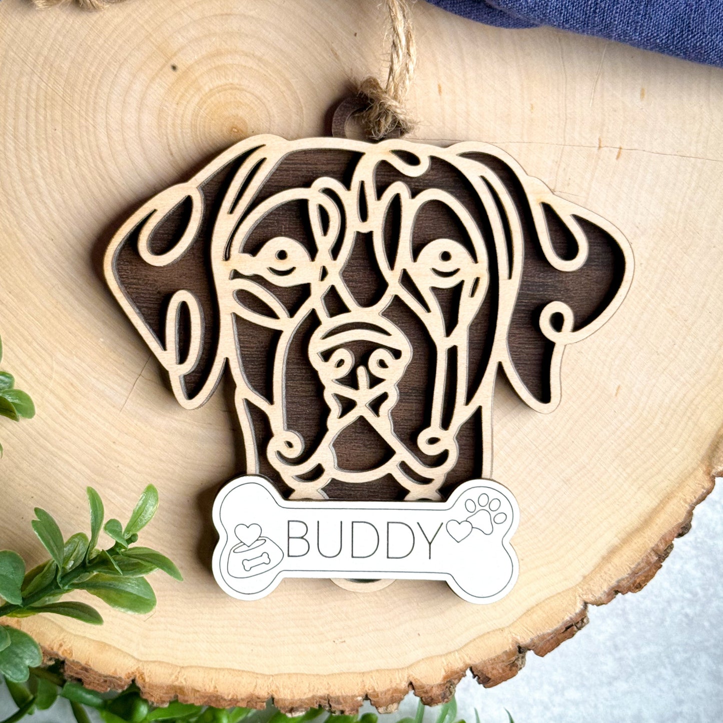 Rhodesian Ridgeback Ornament