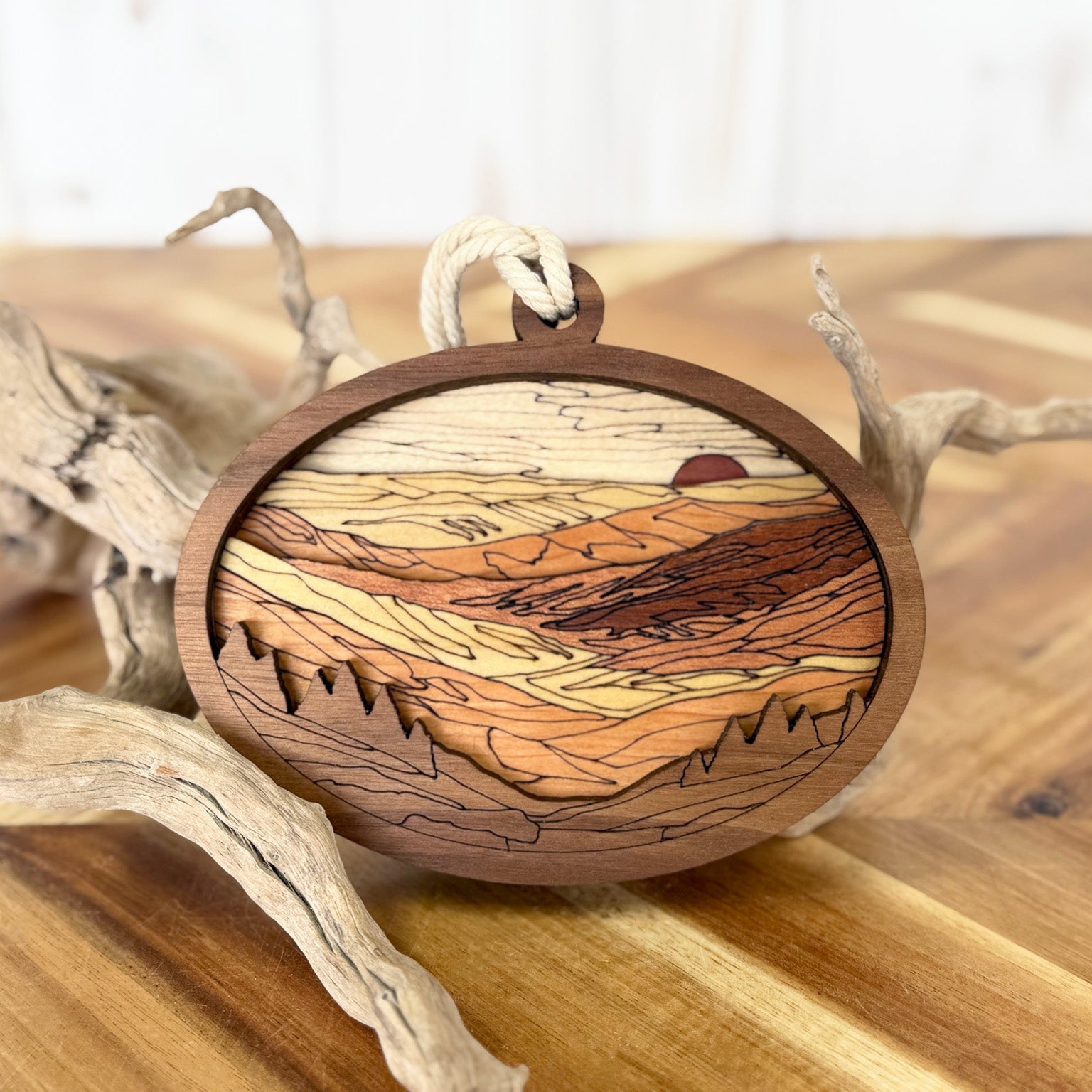 Rolling Mountains Showstopper Ornament