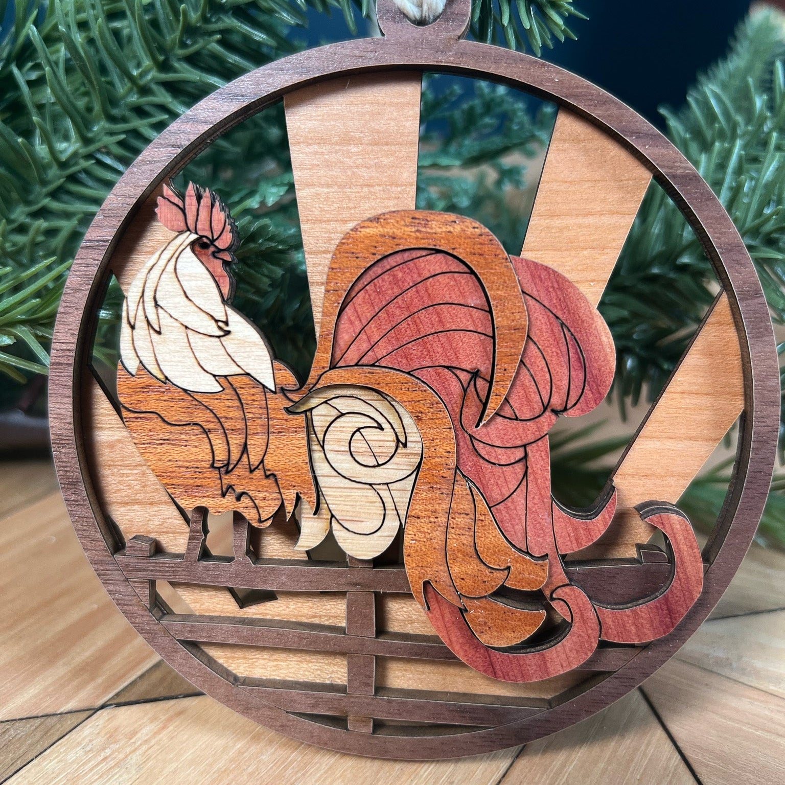 Rooster Showstopper Ornament