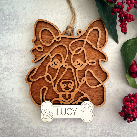 Sheltie Ornament