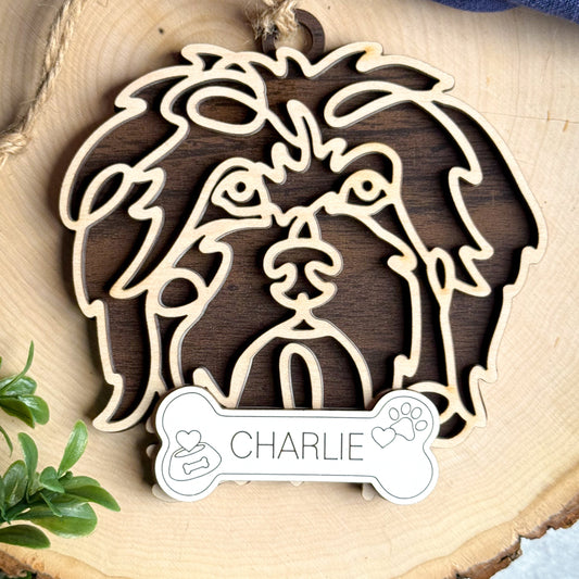 Tibetan Terrier Ornament
