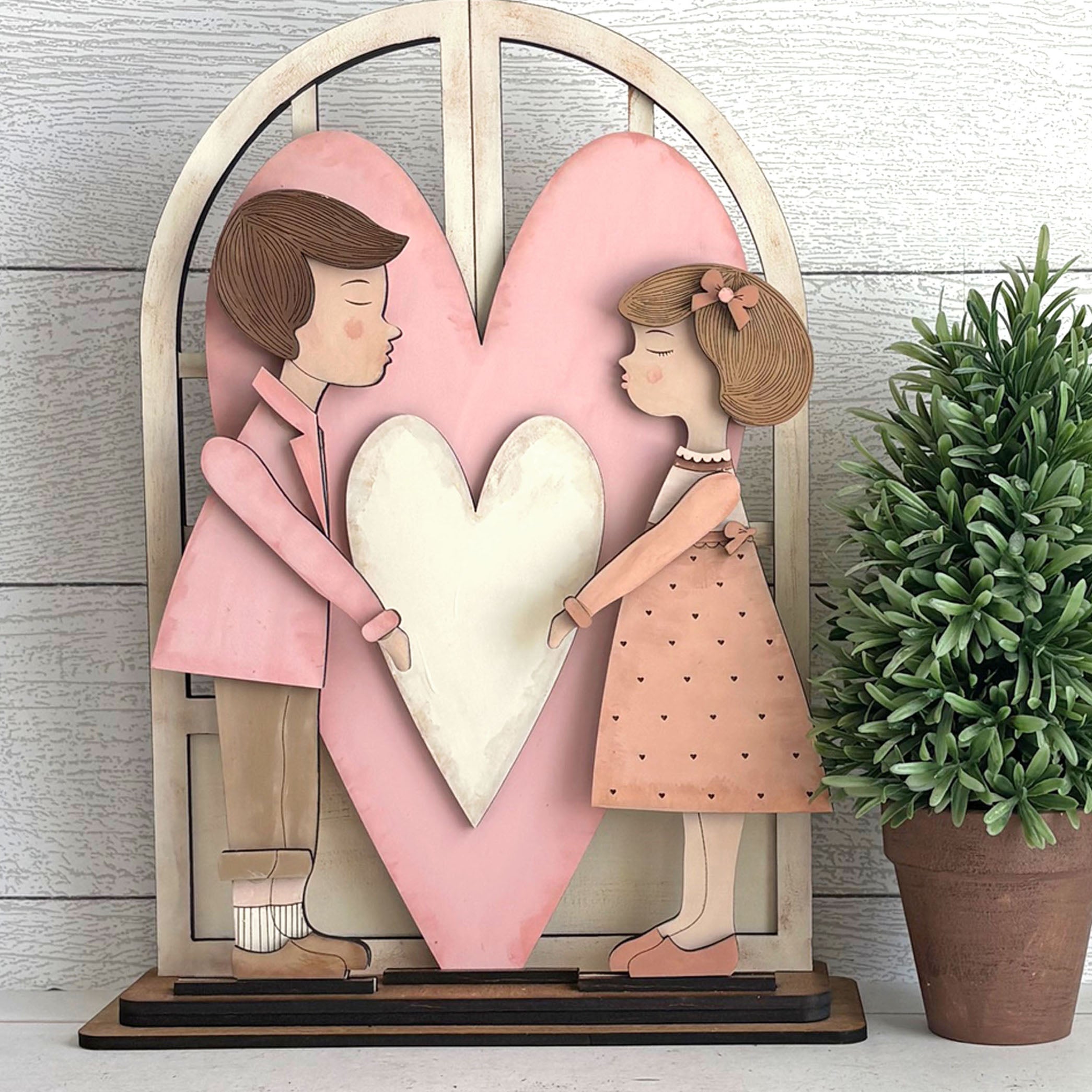 Arched Doorway Interchangeable - Valentines