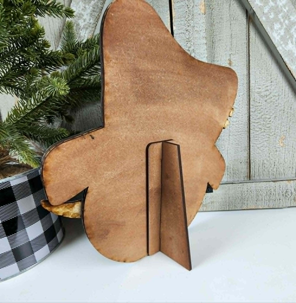 Frosty Snowman Head Shelf Sitter DIY Kit