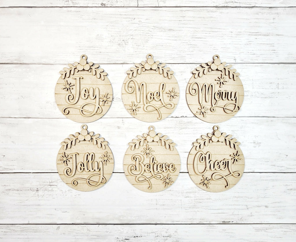 Classic Christmas Ornament Bundle DIY Kit