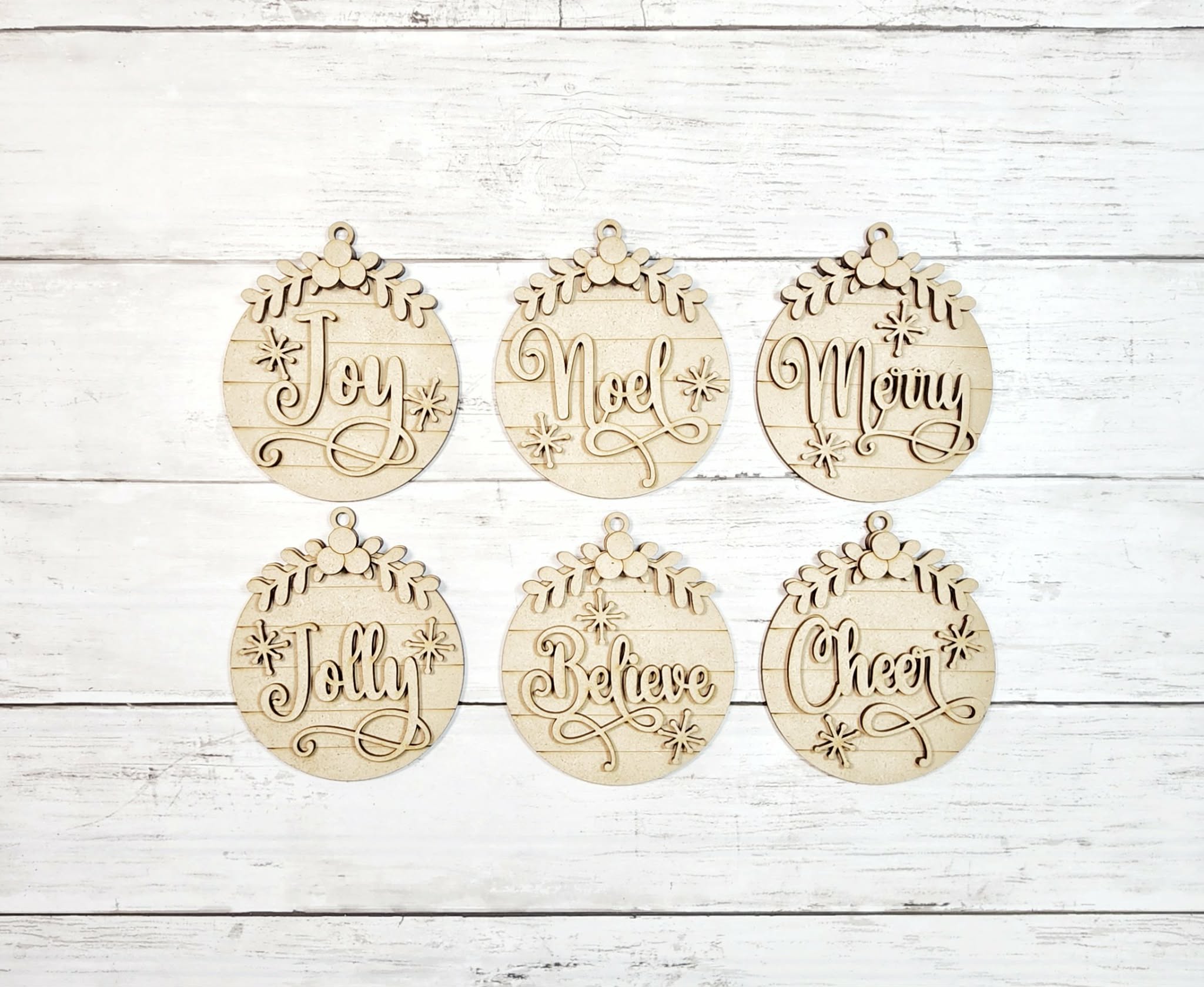 Classic Christmas Ornament Bundle DIY Kit