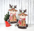 Reindeer Shelf Sitter DIY Kit — Cozy Scarf Reindeer