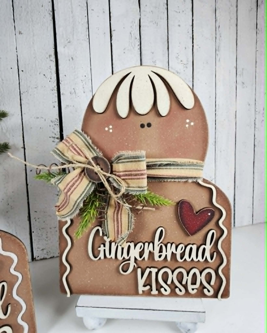 Gingerbread Kisses Shelf Sitter DIY Kit